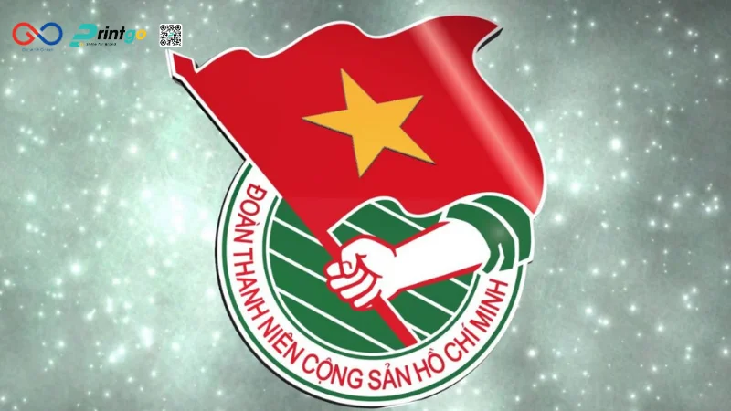 Background Đoàn Thanh Niên phong cách hiện đại