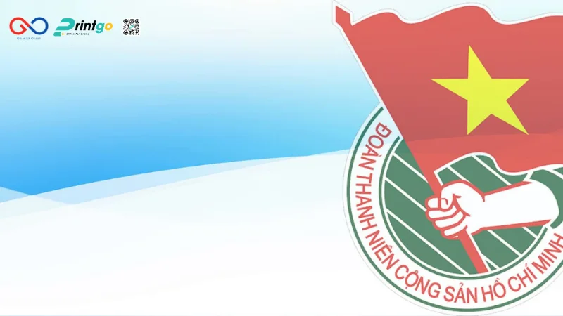 Background Đoàn Thanh Niên phong cách hiện đại