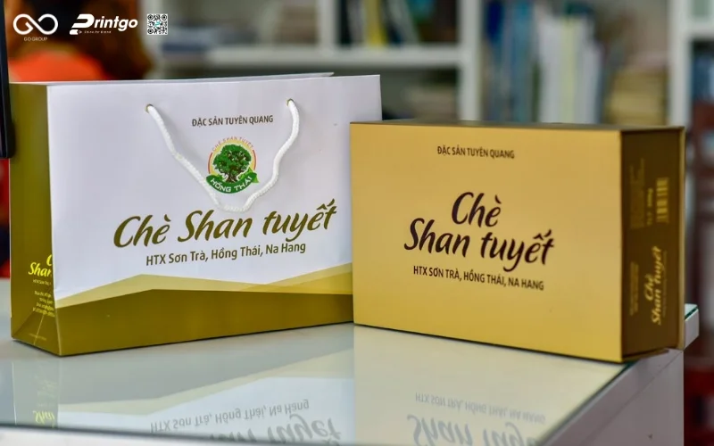 Bao bì chè shan tuyết Hồng Thái hiện nay đang được sử dụng