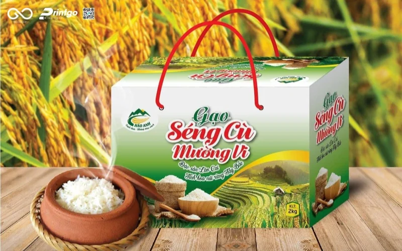 Review mẫu bao bì gạo Séng Cù Lai Châu trên thị trường hiện nay