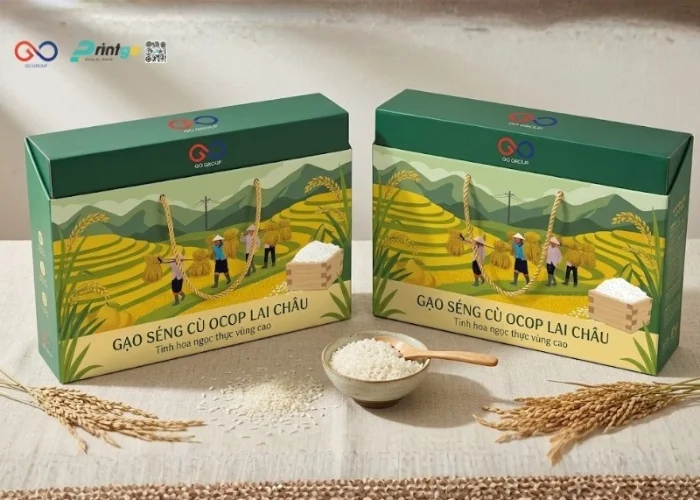 Cải tiến bao bì gạo Séng Cù Lai Châu mở ra cơ hội xuất khẩu quốc tế 2026