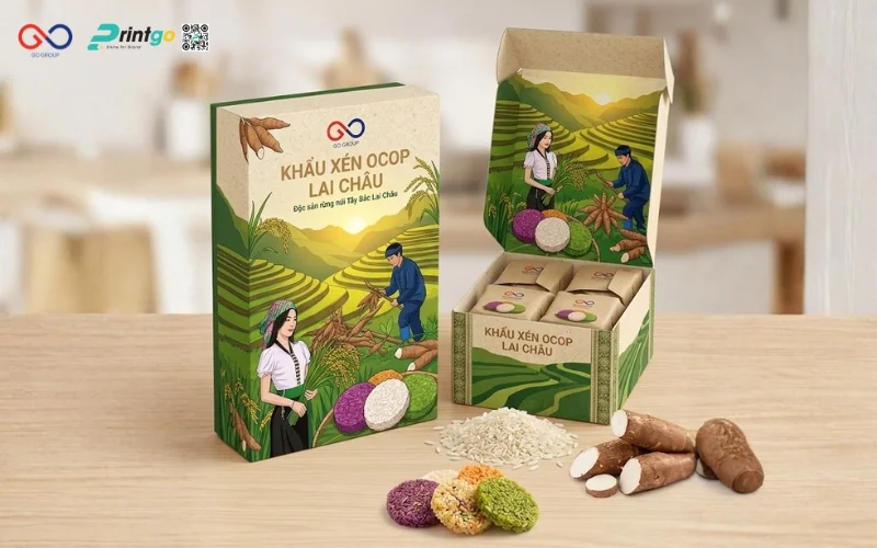 Bao bì khẩu xén Lai Châu OCOP xuất khẩu