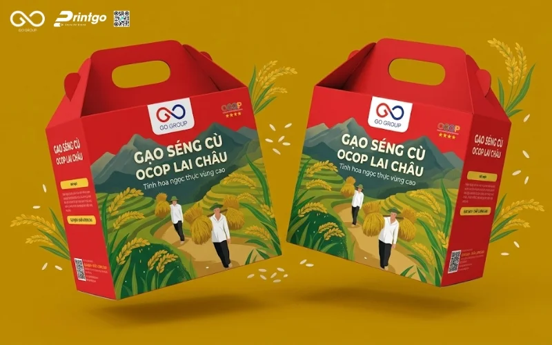 Giải pháp cải tiến bao bì gạo Séng Cù Lai Châu để xuất khẩu