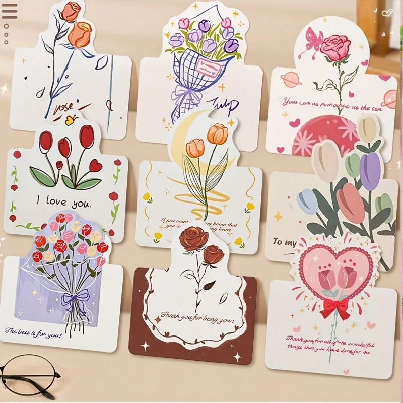 Thiệp hoa 8/3 nên chọn thế nào? 50+ mẫu ấn tượng, ý nghĩa nhất