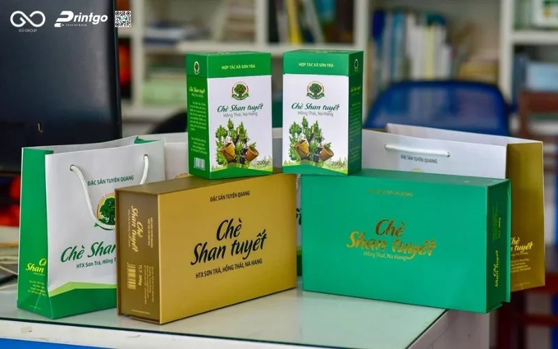 Vì sao bao bì quyết định khả năng bán hàng của chè shan tuyết Hồng Thái?