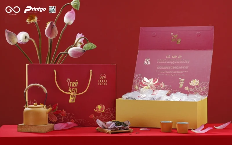 Gợi ý một số mẫu hộp chè xanh OCOP độc quyền tại Printgo