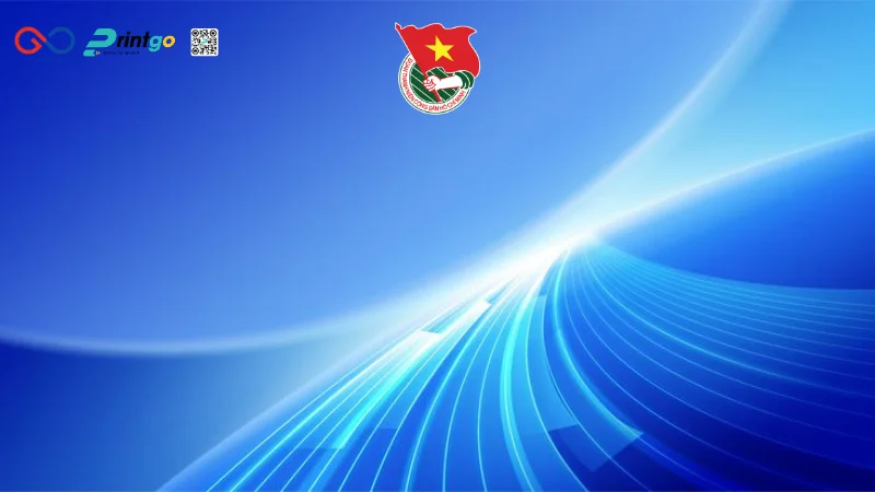 Background Đoàn Thanh Niên phong cách hiện đại