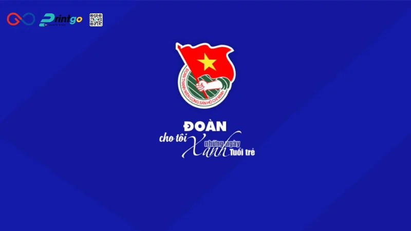Background Đoàn Thanh Niên phong cách hiện đại