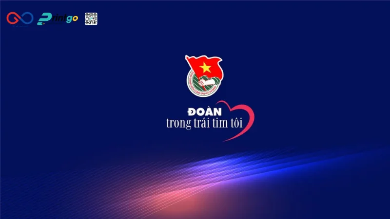 Background Đoàn Thanh Niên phong cách hiện đại