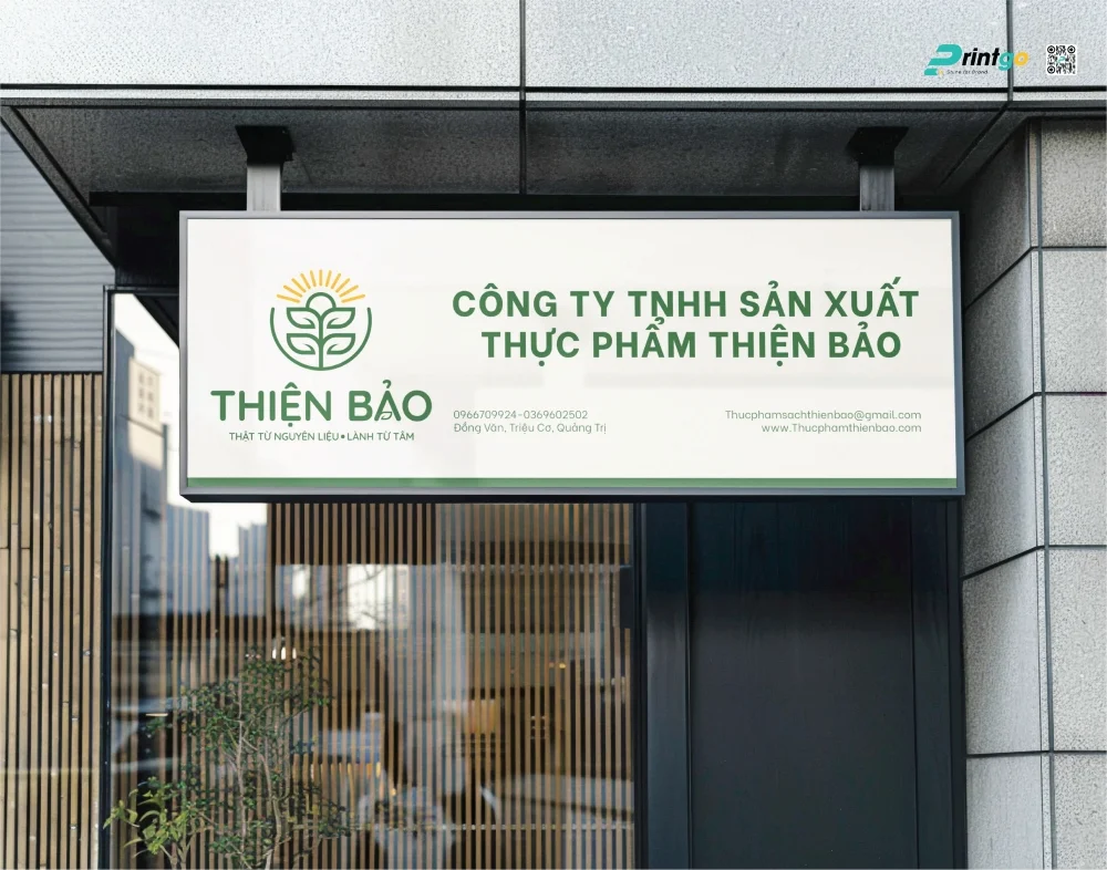 Printgo còn cung cấp thêm các thiết kế cho các hạng mục khác: biển bảng