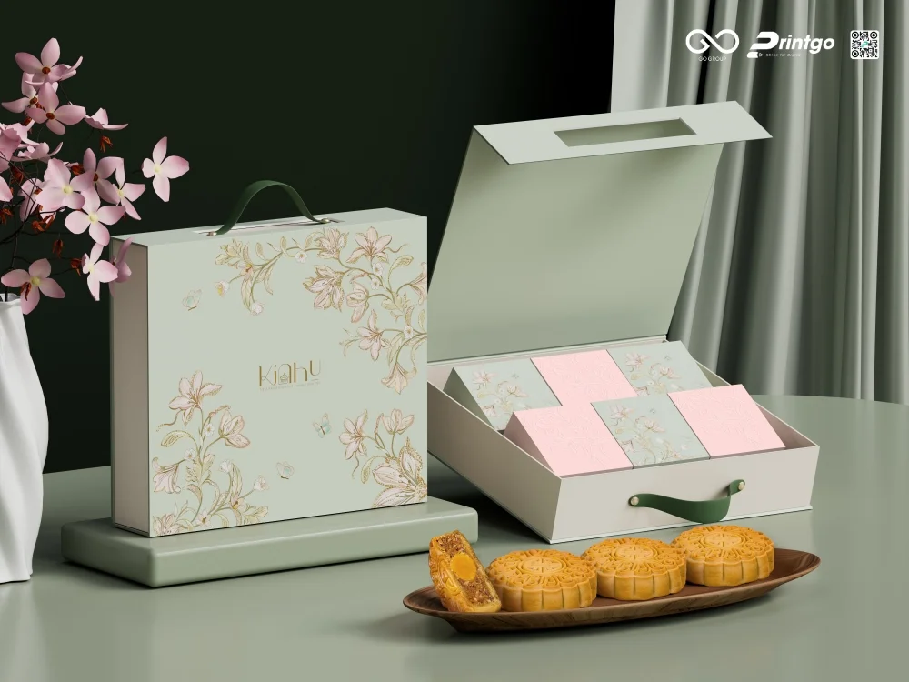 Hộp bánh trung thu Nguyệt Hoa Viên: Ý tưởng và phong cách thiết kế: Lạc bước giữa vườn trăng mộng mị