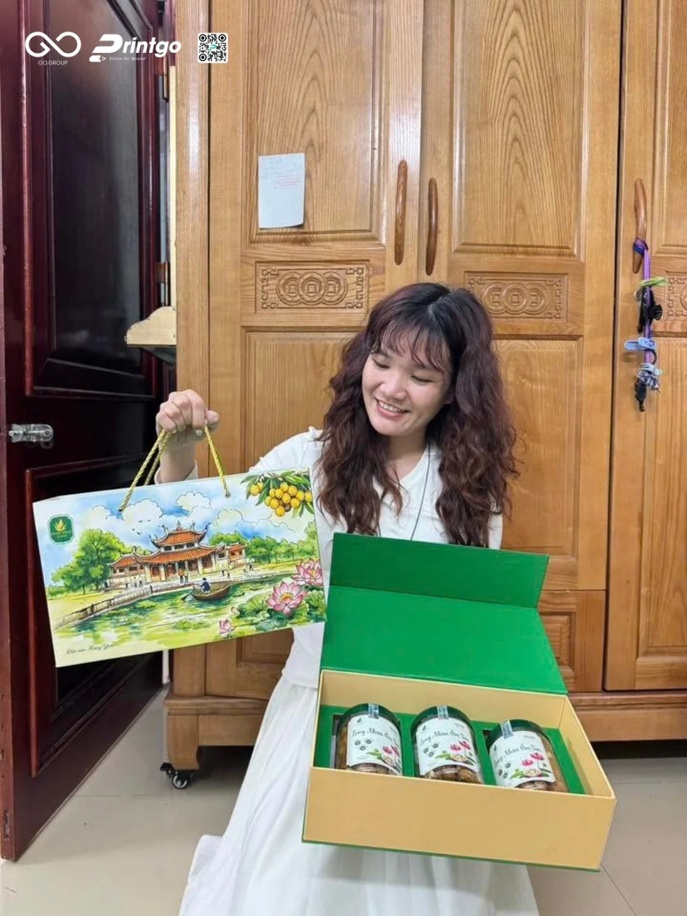 Hộp đựng đặc sản Hưng Yên Hoán Thuý Food phản hồi của khách hàng