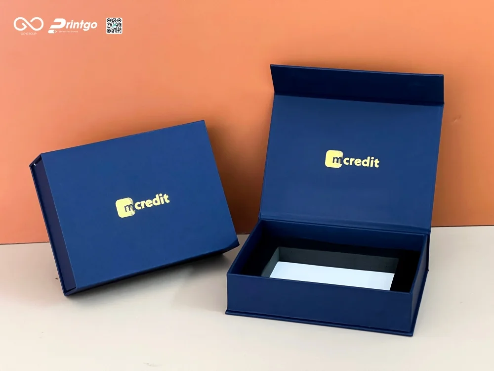 Dự án thiết kế và in hộp đựng quà tặng doanh nghiệp Mcredit