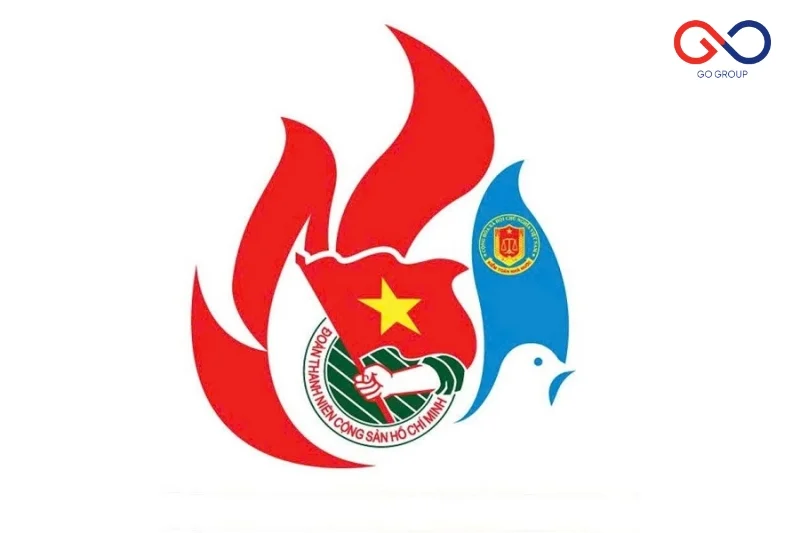 Logo Đoàn Thanh niên mới nhất dễ ứng dụng