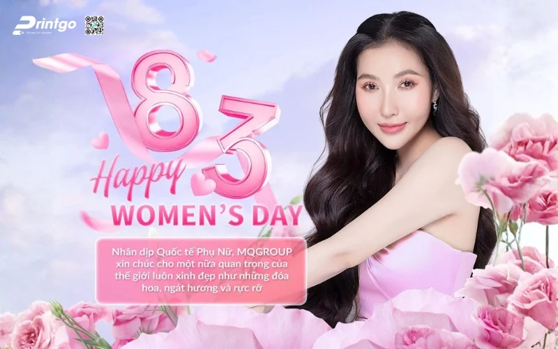 Chia Sẻ 200 Mẫu Banner Chúc Mừng 8/3 Sáng Tạo & Khác Biệt 