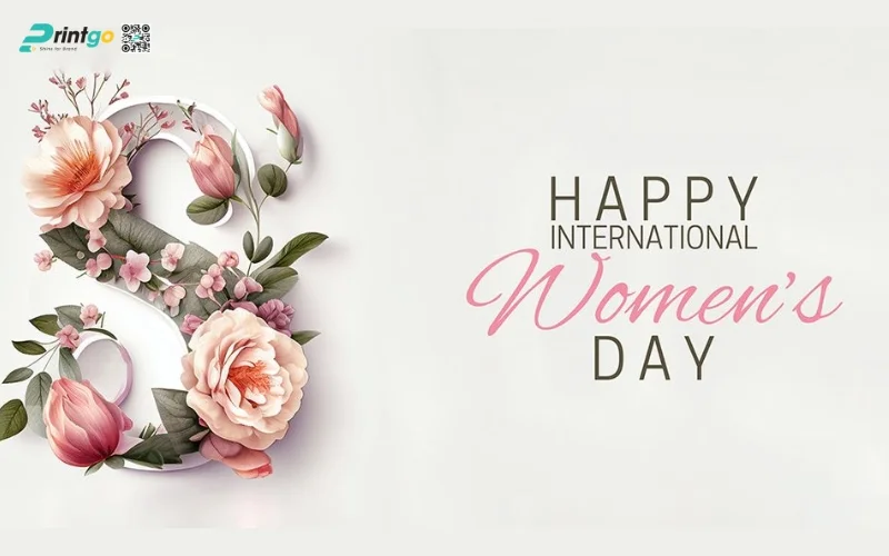 Mẫu banner chúc mừng 8/3 cho doanh nghiệp
