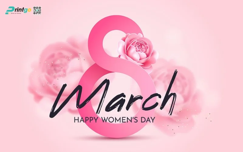 Mẫu banner chúc mừng 8/3 cho doanh nghiệp