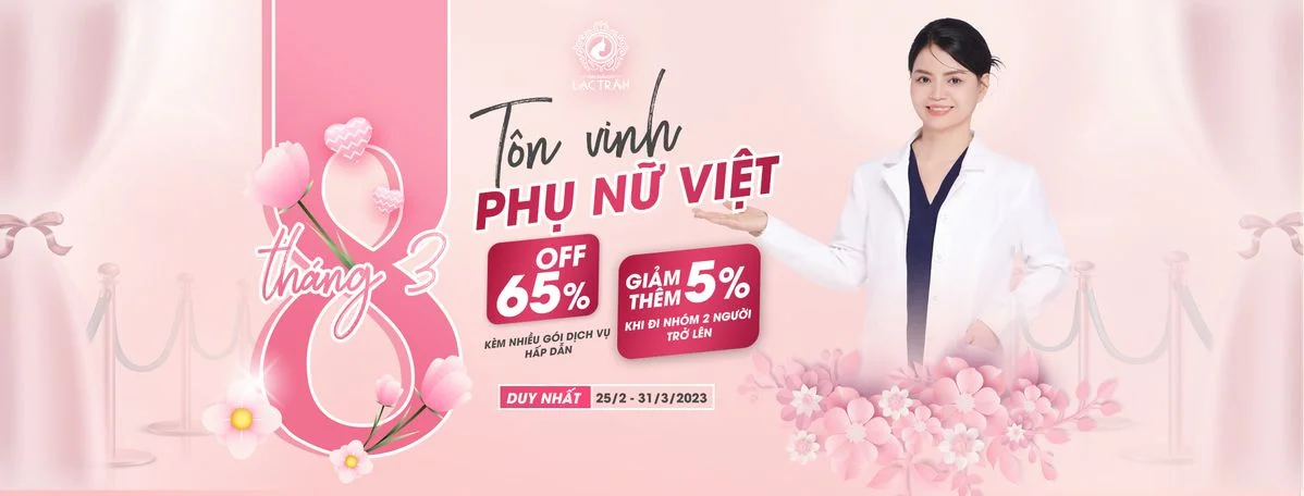 Banner chúc mừng 8/3 cho Fanpage và website