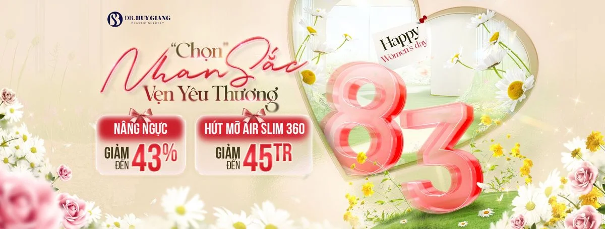 Banner chúc mừng 8/3 cho Fanpage và website