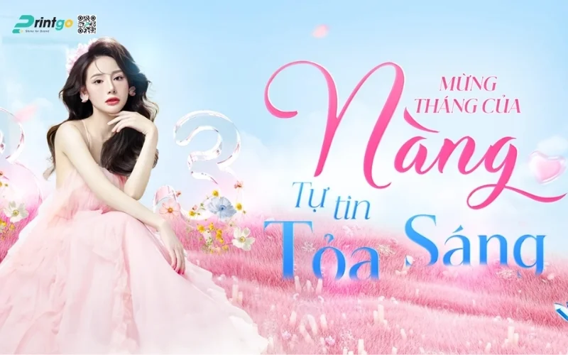 Cách chọn màu sắc và thông điệp cho banner ngày 8/3