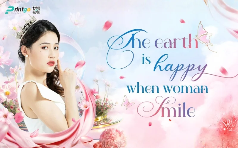 Gợi ý một số ý tưởng thiết kế banner chúc mừng 8/3 ấn tượng và độc đáo
