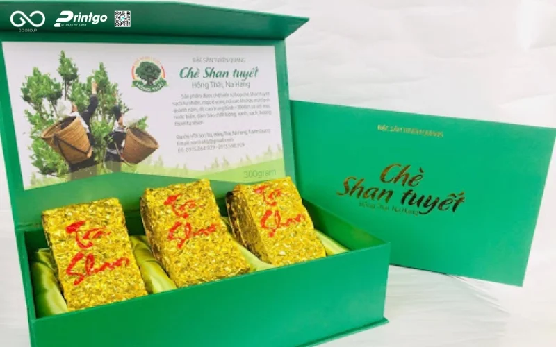 Thực trạng bao bì chè shan tuyết Hồng Thái trên thị trường hiện nay