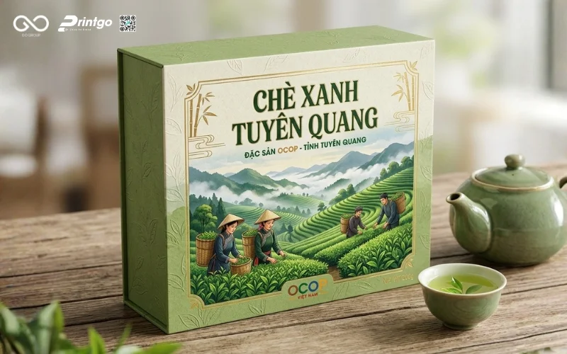 5 Thay đổi đột phá cho hộp chè xanh OCOP Tuyên Quang để xuất khẩu