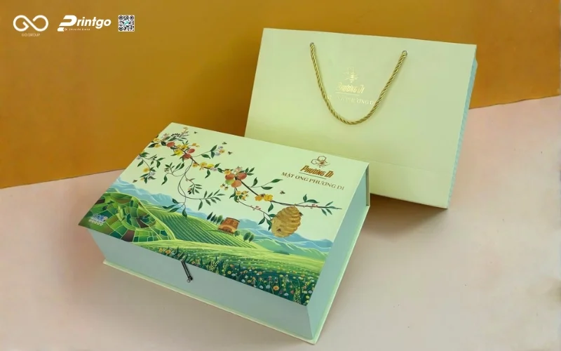 Tham khảo một số mẫu hộp mật ong độc quyền tại Printgo