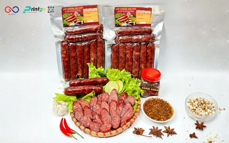 Đề xuất thiết kế bao bì mới cho Lạp xưởng Lai Châu