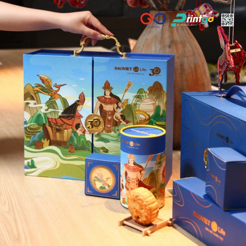 Dự án hộp bánh trung thu Bảo Việt Life do Printgo thực hiện Dự án hộp bánh trung thu Bảo Việt Life do Printgo thực hiện