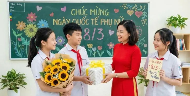 Slogan 8/3 cho giáo viên
