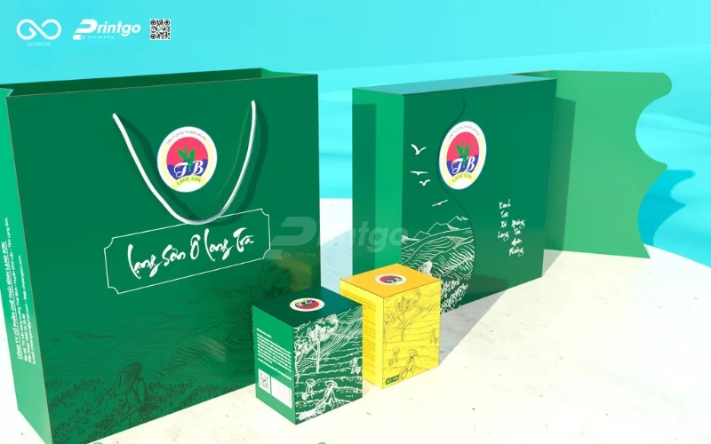 Gợi ý một số mẫu hộp chè xanh OCOP độc quyền tại Printgo