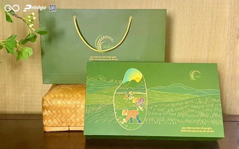 Một số dự án thiết kế và in bao bì đựng gạo mà Printgo đã thực hiện