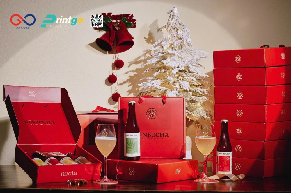 Printgo với dự án thiết kế và in hộp đựng rượu
