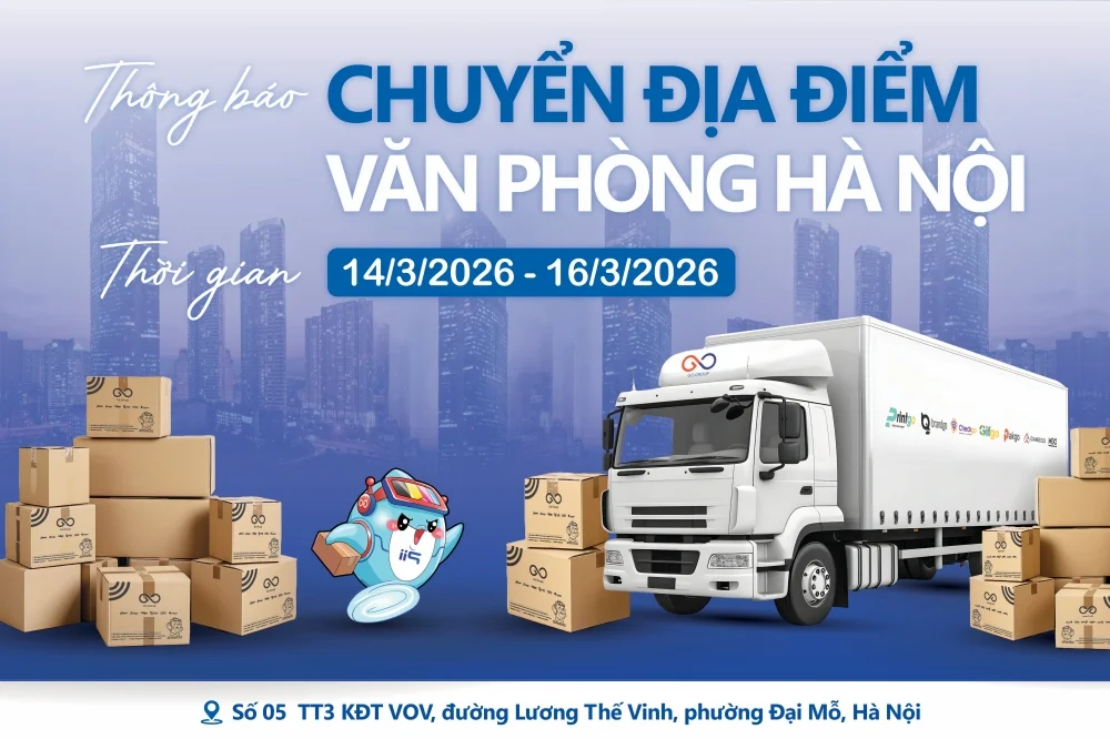 Printgo thông báo thay đổi địa chỉ văn phòng Hà Nội