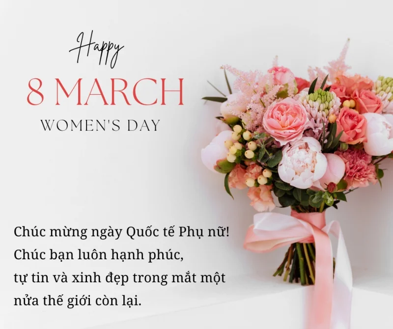 Lời chúc mừng 8/3 đối tác bằng thơ hay nhất
