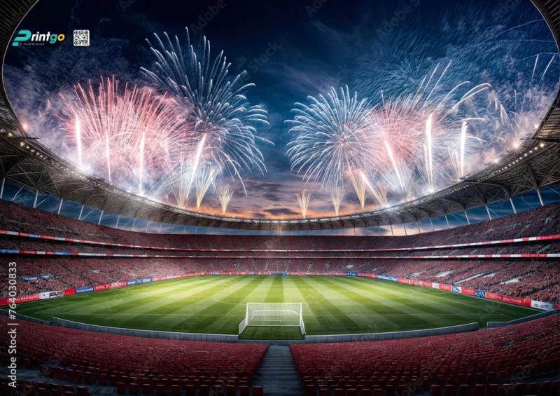 Download trọn bộ Background World Cup 2026 chủ đề sân cỏ