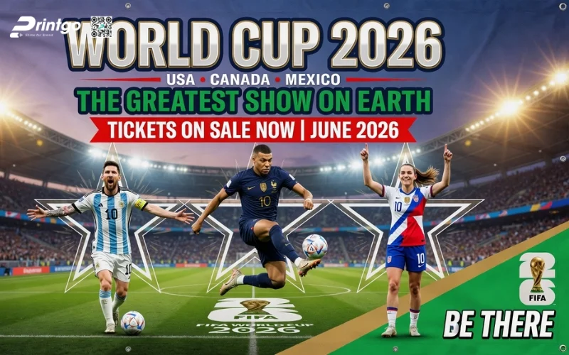 Trọn bộ mẫu băng rôn World Cup 2026 file in ấn