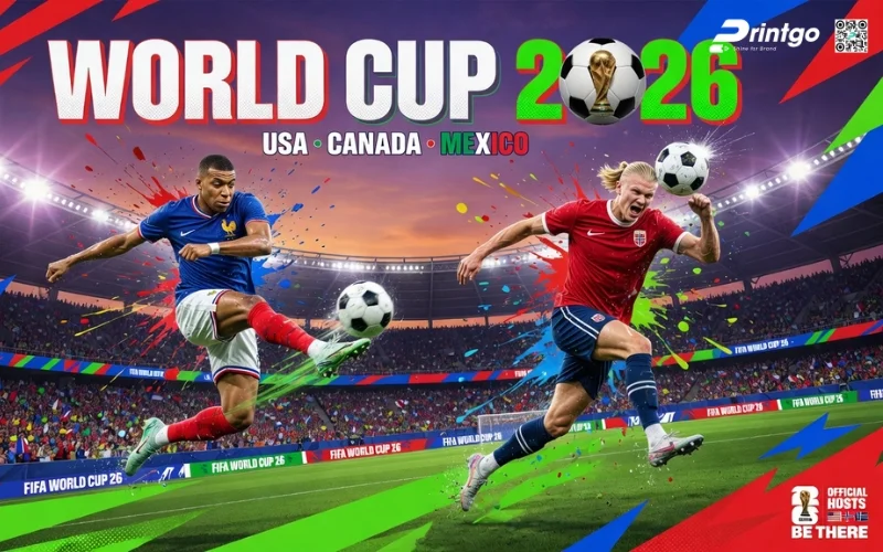 Trọn bộ mẫu băng rôn World Cup 2026 file in ấn