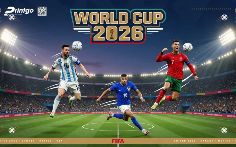 Trọn bộ mẫu băng rôn World Cup 2026 file in ấn