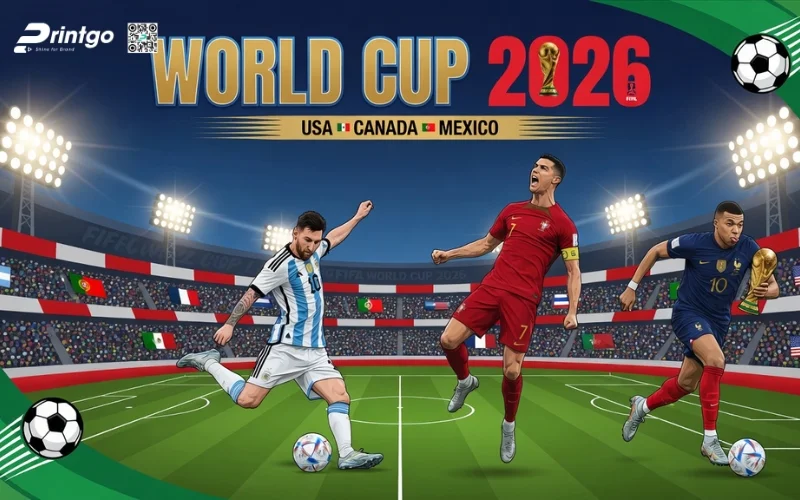 Trọn bộ mẫu băng rôn World Cup 2026 file in ấn
