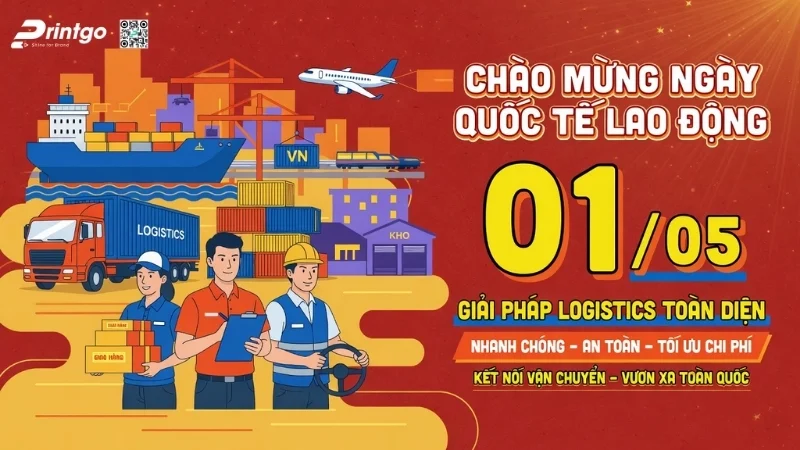 Banner 1/5 quốc tế lao động cho ngành logistics