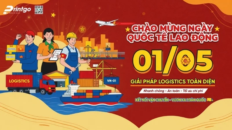 Banner 1/5 quốc tế lao động cho ngành logistics