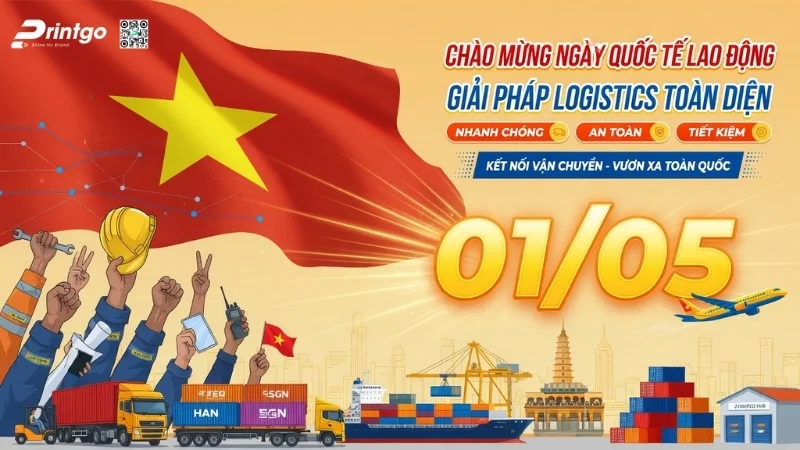 Banner 1/5 quốc tế lao động cho ngành logistics