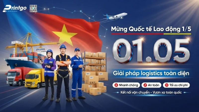Banner 1/5 quốc tế lao động cho ngành logistics