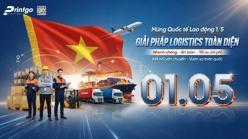Banner 1/5 quốc tế lao động cho ngành logistics