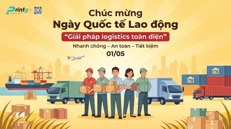 Banner 1/5 quốc tế lao động cho ngành logistics