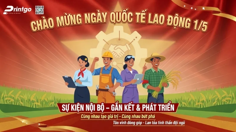 Banner 1/5 cho sự kiện, chương trình nội bộ
