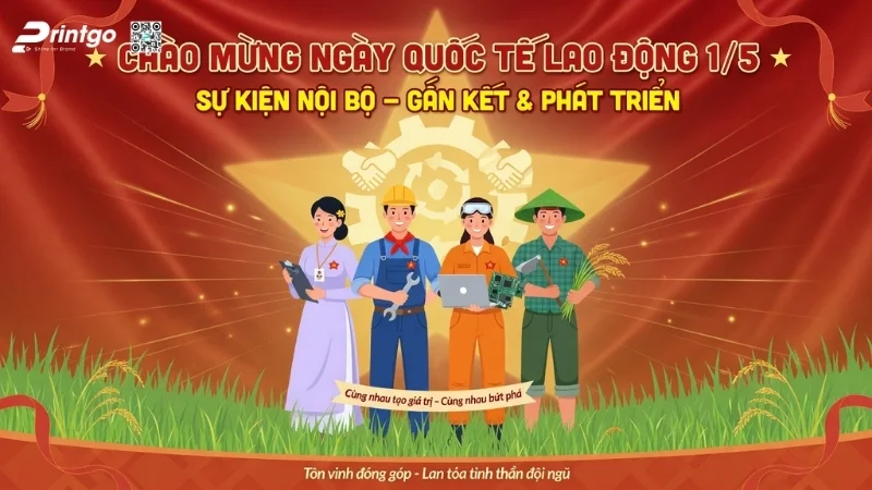 Banner 1/5 cho sự kiện, chương trình nội bộ
