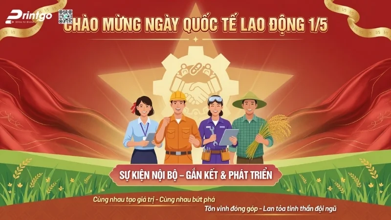 Banner 1/5 cho sự kiện, chương trình nội bộ